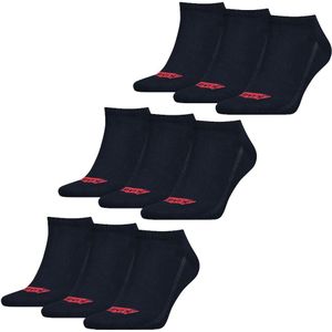 Levi's Quarter Sokken 9-pack Batwing Logo Navy