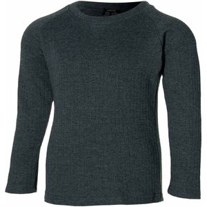 Heatkeeper Kinder Thermoshirt Lange Mouw Comfort Antraciet Melange-116/122