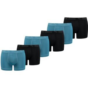 Puma Sport Boxershorts Microfiber 6-pack Blue Lagoon Combo