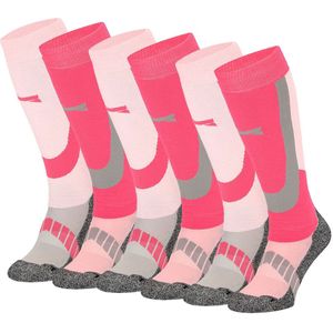 Xtreme Skisokken Unisex 6-pack Multi Pink
