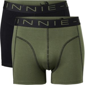 Vinnie-G Boxershorts 2-pack Black / Forest Green