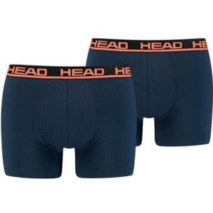 HEAD boxershort basic 2-pack blue / orange