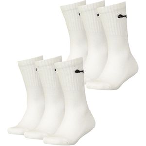 Puma - Sportsokken - Wit - 6 Paar - Unisex