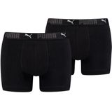 Puma Sport Boxershorts Katoen 2-pack Zwart