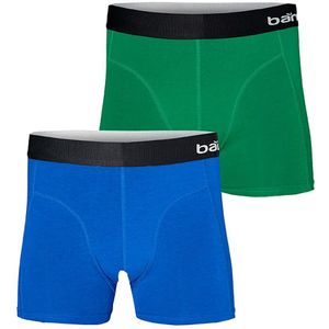 Apollo Boxershorts Heren Bamboo Basic Blue / Green 2-pack