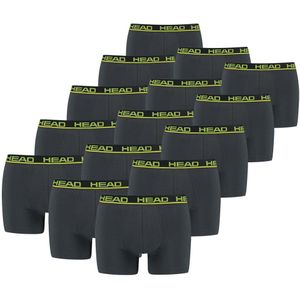 Head Boxershorts Basic 15-pack Phantom / Lime Punch