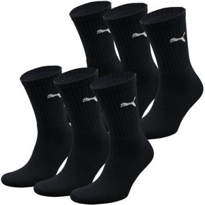 Puma Sportsokken Zwart 6-pack
