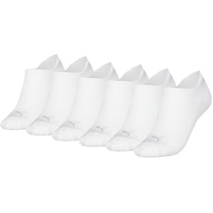 Puma Sneakersokken Dames Cushioned 6-pack Wit