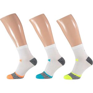 Xtreme Hardloop Sokken 3-pack Multi White