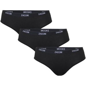 Zaccini Dames Hipsters 3-pack Black