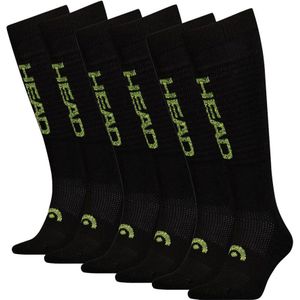 HEAD - Logo Kneehigh - Skisokken - Black Combo - 6-pack