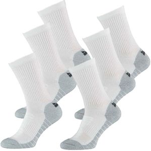 Xtreme Sockswear Tennis / Padel Sokken - 6 paar witte Tennissokken - Multi White - Maat 35/38