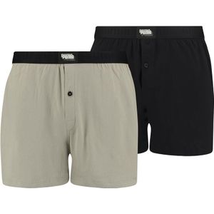 Puma Boxershorts Loose Fit Jersey Sand Combo 2-Pack