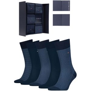 Tommy Hilfiger Sokken Giftbox Birdeye 5-pack Navy