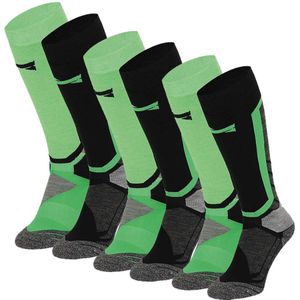 Xtreme Snowboard Sokken 6-pack Multi Green