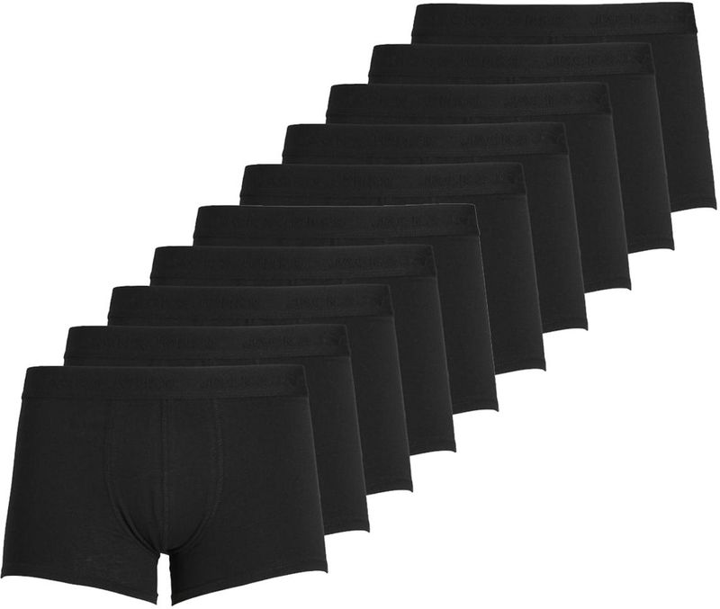 Jack & Jones - JACTONE IN TONE - Boxershorts - Zwart - 10 Pack - Trunks
