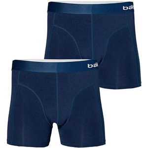 Apollo Boxershorts Heren Bamboo Basic Navy 2-pack
