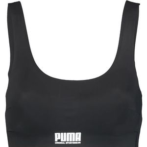 Puma - Women Sporty Padded Top - Zwart - Sporttop