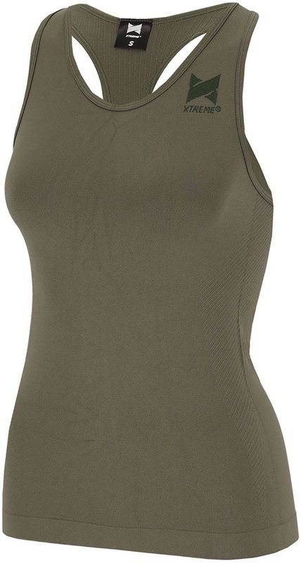 Xtreme Sportswear Sport Singlet Dames Army Green