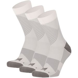 Xtreme Compressiesokken Quarter 3-pack Multi White