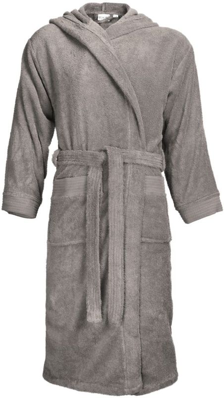 The One - Classic Badjas met Capuchon - Taupe - 420 gram