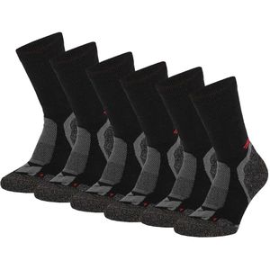 Xtreme Hiking Sokken Wol 6-pack Multi Black