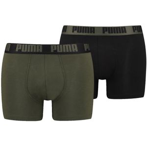Puma Boxershorts Basic 2-pack Forest Night / Black