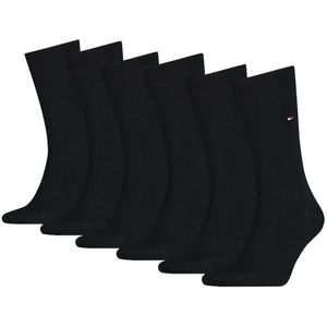 Tommy Hilfiger - Classic Black - Sokken - Zwart - 6 Paar