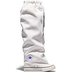 Converse Converse x Vaquera Chuck Taylor All Star XXXHi Slouch Wedge voor Vrouwen in White/Black/Egret, Maat EU 42