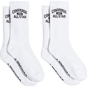 Converse All Star Half Cushion Crew Socks in White