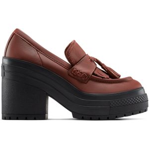 Converse - Chuck 70 De Luxe Heel Loafer - Leren Instappers - Dark Roast