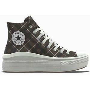 Converse Custom Chuck Taylor All Star Move Platform By You voor Vrouwen in Charcoal