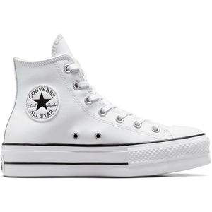 Sneakers - Effen - Textiel - Platte Hak - Met Plateau