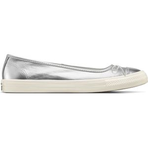 Converse Chuck Taylor All Star Dainty Ballerina Metallic voor Vrouwen in Silver/Egret/Silver, Maat EU 42