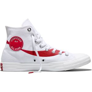 Converse Converse x Coca-Cola Chuck Taylor All Star in White/Racing Red/White, Maat EU 44