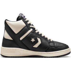 Converse Converse Weapon Leather voor Heren in Black/Natural Ivory/Black, Maat EU 42.5