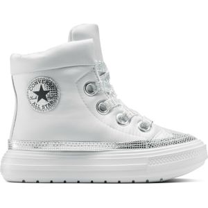 Converse Chuck Taylor All Star Disco Glitter Elements Boots in Grey/Silver/Black, Maat EU 32