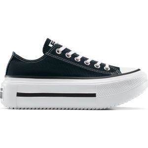 Converse - Chuck Taylor All Star Lift Double Stack - Sportschoenen - Zwart/Wit