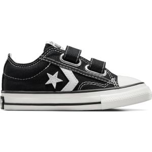 Converse Star Player 76 Easy-On Foundational Canvas in Black/Vintage White/Egret, Maat EU 20