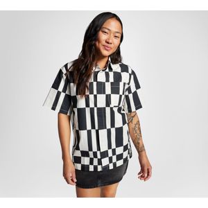 Converse Checkered Short Sleeve Button-Down Shirt