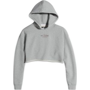Converse Converse x Daily Paper Cropped Hoodie voor Vrouwen in Grey