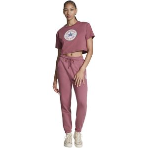 Converse Chuck Taylor All Star Patch Cropped T-Shirt voor Vrouwen in Royal Flushed