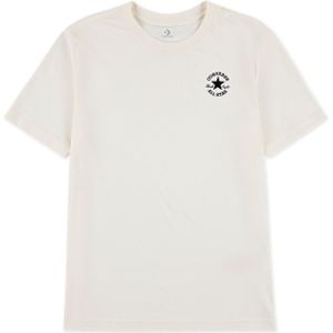 Converse Chuck Patch Embroidery Oversized T-Shirt in Egret