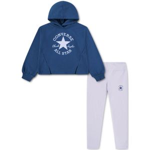 Converse Chuck Patch Hoodie & Leggings Set in Violet