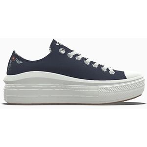 Converse Custom Chuck Taylor All Star Move Platform By You voor Vrouwen in Zebra