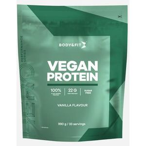 Vegan Protein | Body & Fit | Smooth Vanilla | 990 gram (33 shakes)