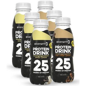 Protein Drink | Body & Fit | Mixed Box | 1980 ml (6 stuks)