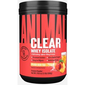 Animal Clear Whey Isolate | Universal | Peach Ice Tea | 500 gram (20 scoops)