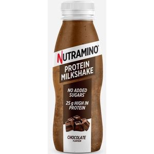Protein Milkshake | Nutramino | Chocolate | 3960 ml (12 flessen)