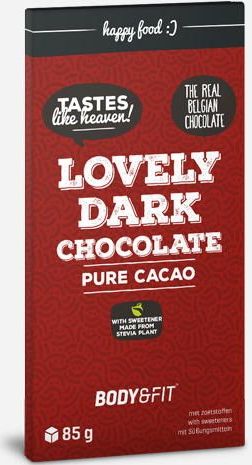 Smart Chocolate - Stevia Extract | Body & Fit | Puur | 1,02 kg (12 repen)